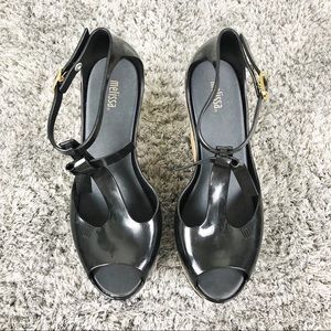 melissa peace vi jelly wedge